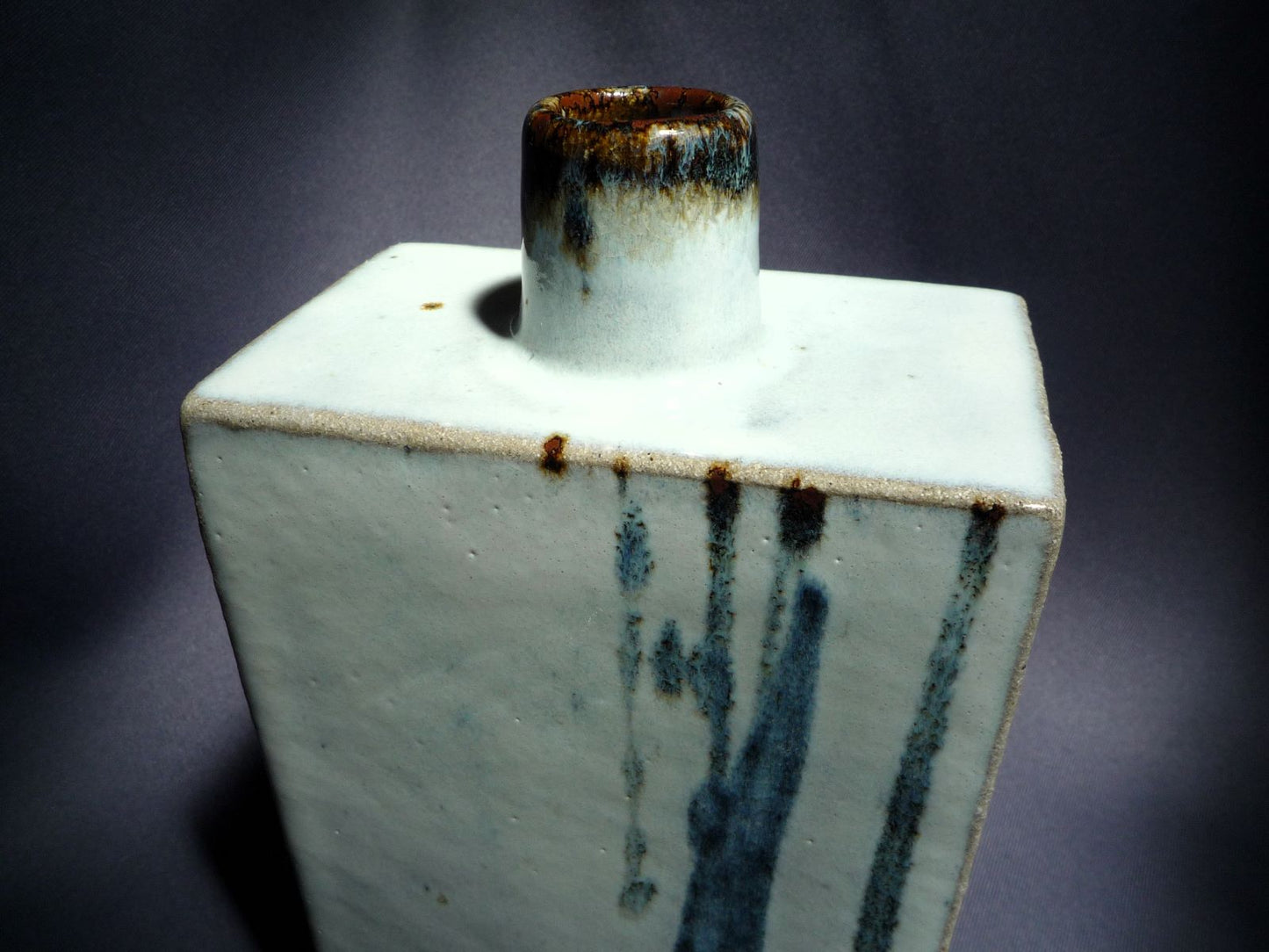Peter Swanson Rectangular Slab Bottle Vase