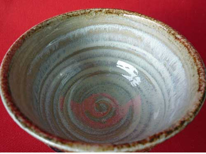 Winchcombe Pottery Ray Finch Incised Tea Bowl