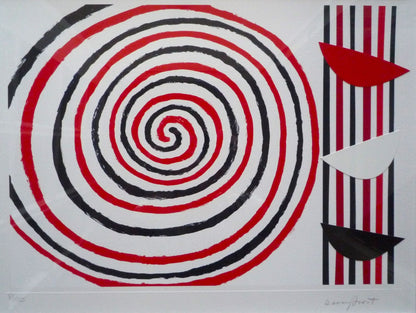 Sir Terry Frost Spirals limited edition signed print