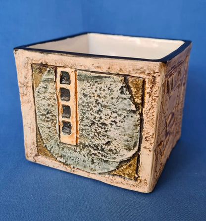 Troika Pottery Cube by Annette Walters