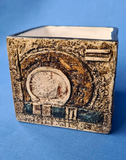 Troika Pottery Cube by Linda Taylor