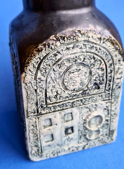 Troika Pottery Rough Textured Spice Jar by Simone Kilburn