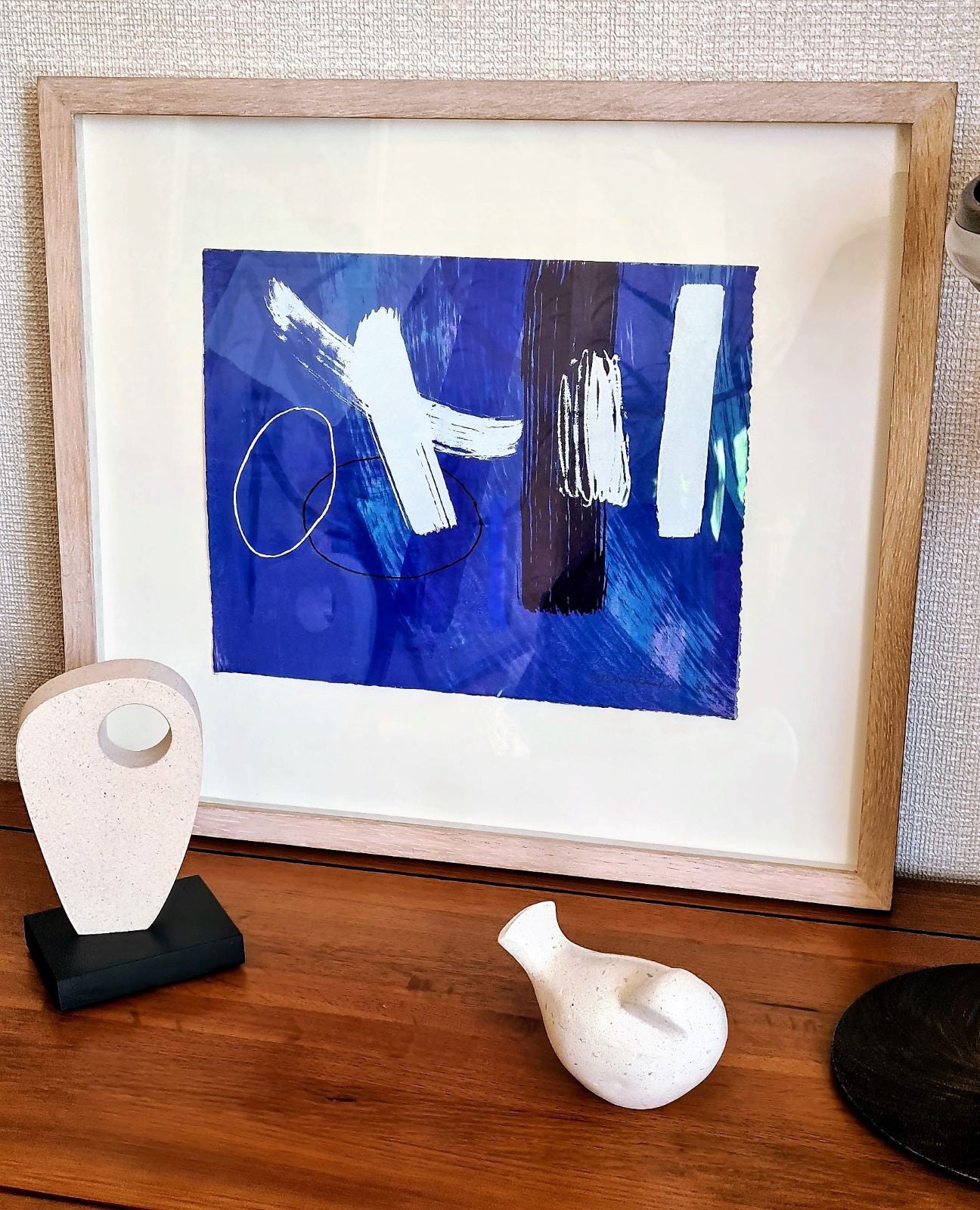 Wilhelmina Barns Graham Blue II limited edition signed print